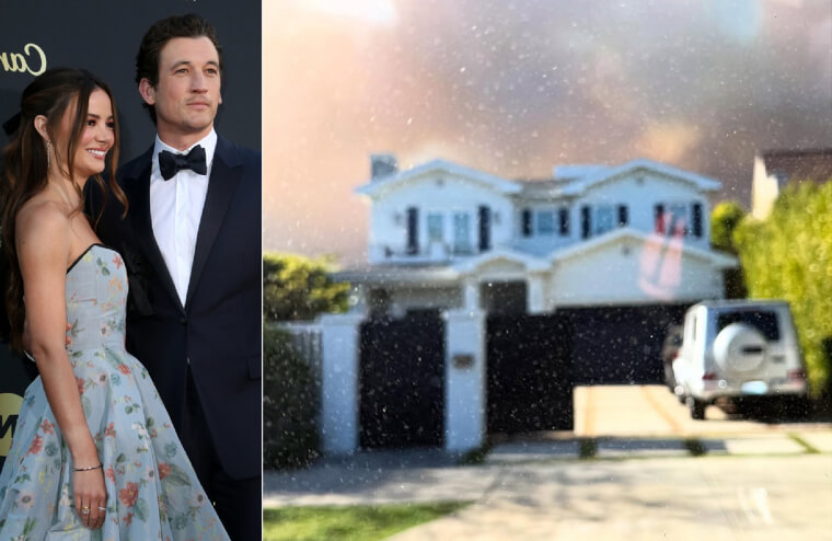 Miles Teller and Keleigh Teller