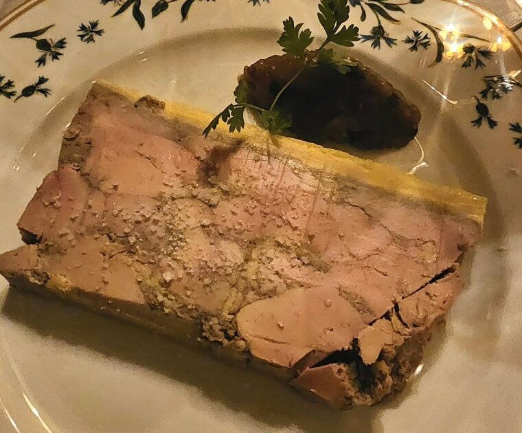 Foie Gras ético (cerca de US$ 1.500 por quilo)