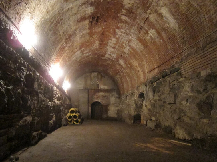 The Wine Cellars Underneath the Brooklyn Bridge