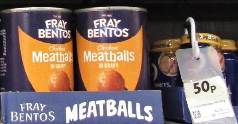 Canned Meatballs in Sauce