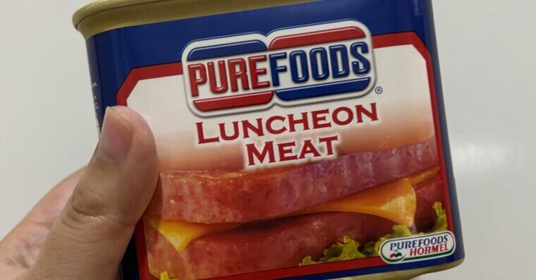Canned Pork Luncheon Meat