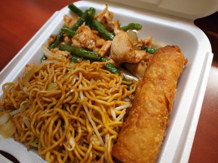 Excessive Takeout Food