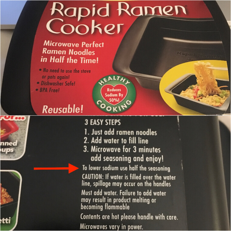 Rapid Ramen Noodle Cooker