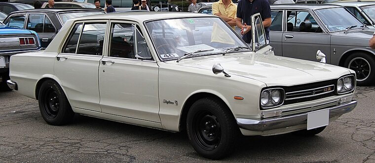 Nissan Skyline GT-R “Hakosuka” (1969–1972)