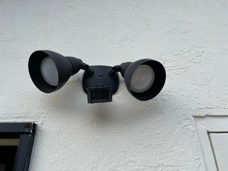 Motion-Sensor Porch Lights