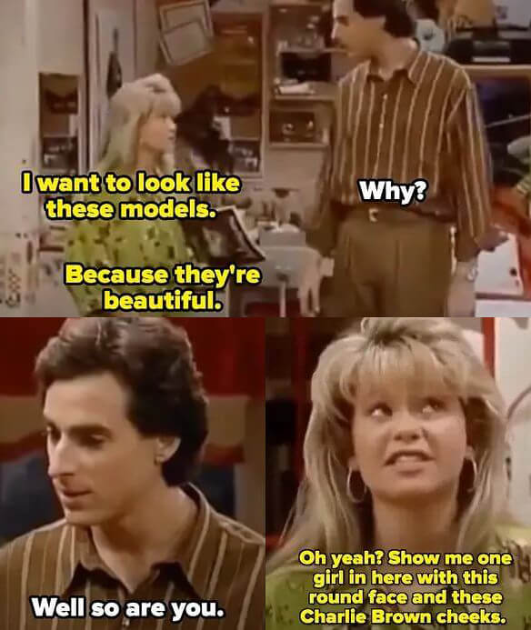 Full House Bashes Unrealistic Beauty Standards