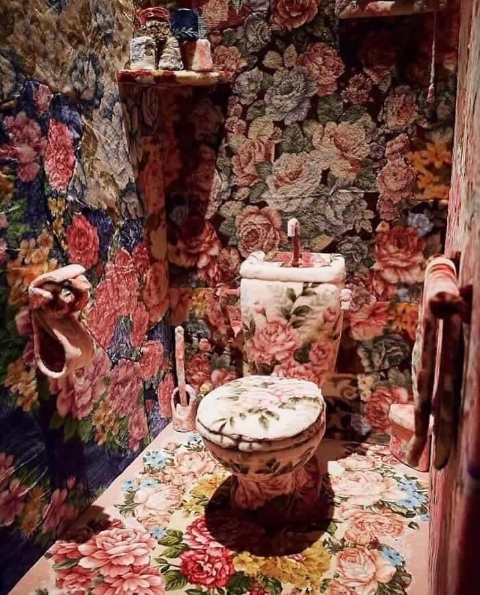 Floral Carpet? A Big Nope!