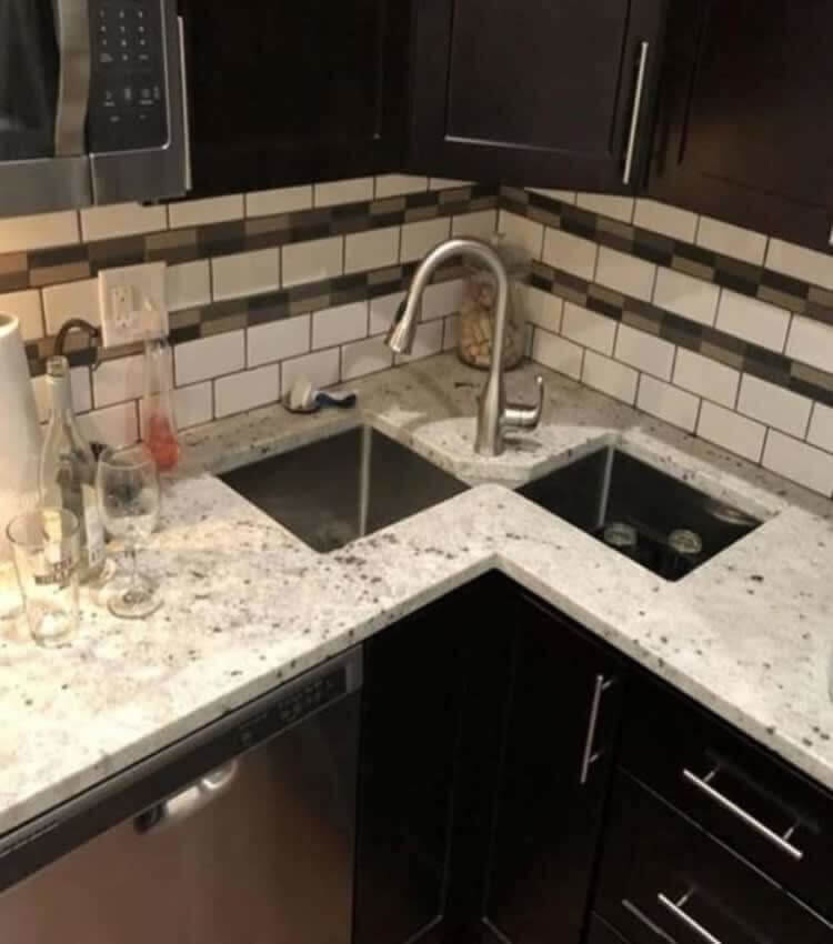 Two Small Sinks Are Better Than One Big Sink