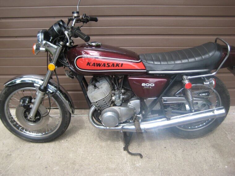 1974 Kawasaki Mach III H1-E – $5,500