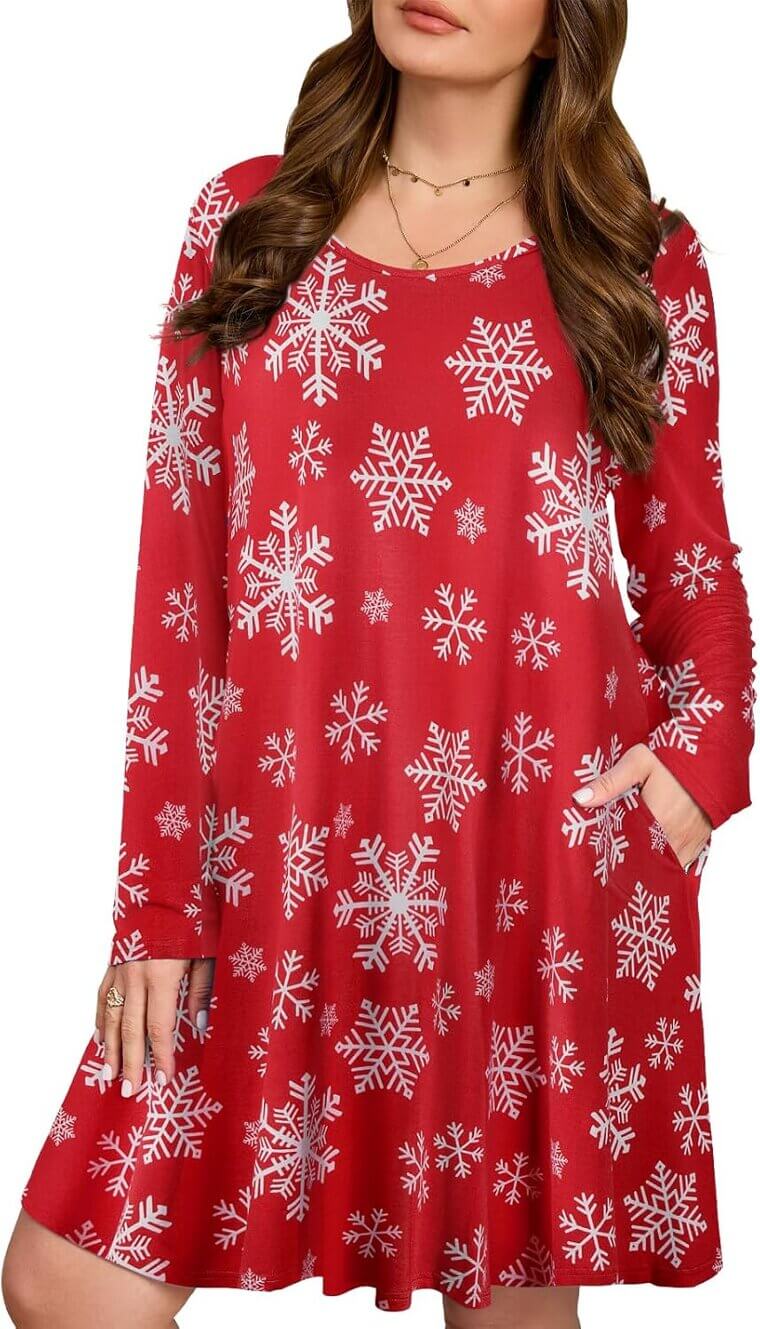 JollieLovin Swing Dress - Comfortable & Stylish Everyday Wear - Enjoy 20% Off!