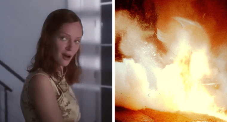 The Avengers - A Prop Caught Fire