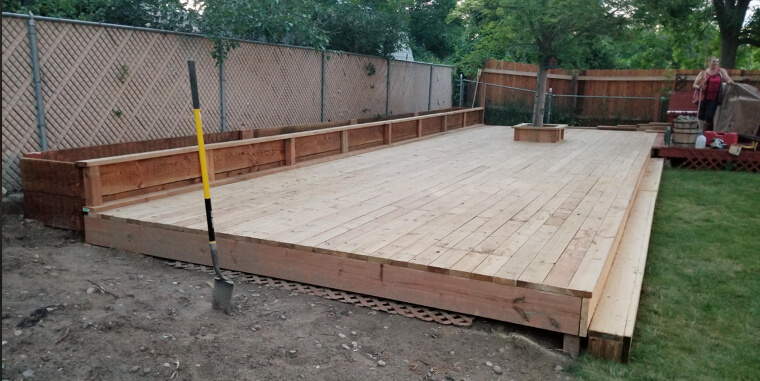 Building an Outdoor Deck