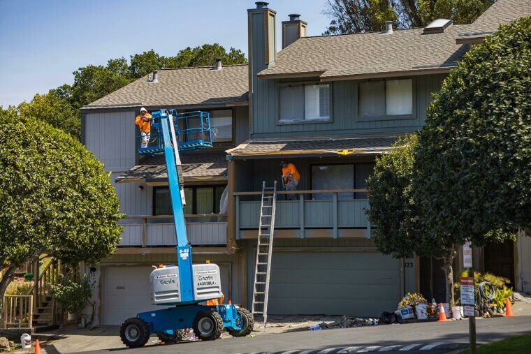 Painting a House Exterior
