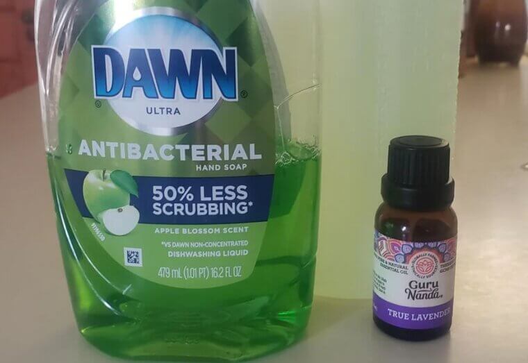 Lavender Soap Solution