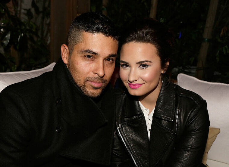Wilmer Valderrama (29) And Demi Lovato (17)