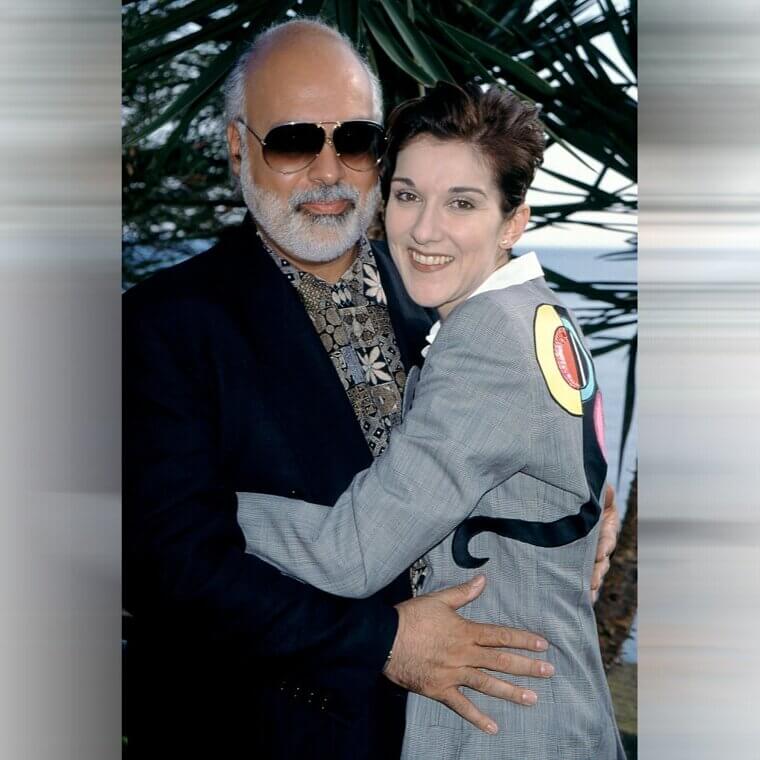 René Angélil And Celine Dion