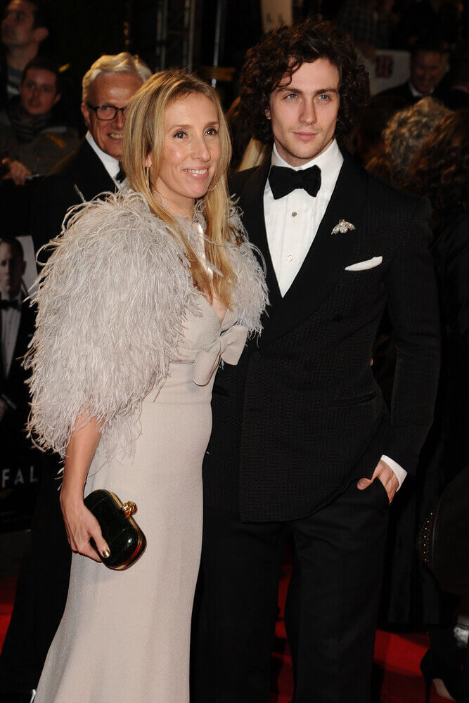 Aaron Taylor Johnson (35) and Sam Taylor Johnson (58)