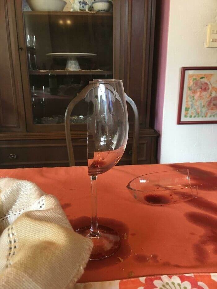 We'll Just Have Half a Glass of Wine
