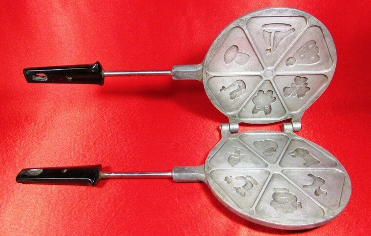 The Genius Double-Sided Cookie Mold or Waffle-Maker