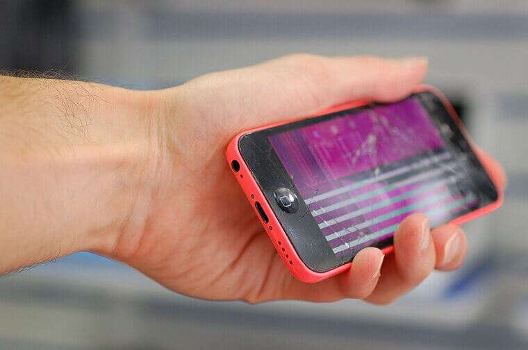 The Screen Is Cracked or Unresponsive