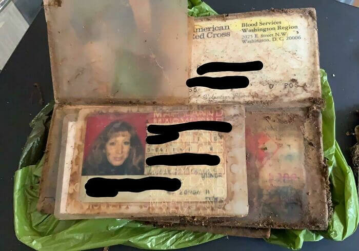 Iemands ID na jaren geleden te zijn gestolen
