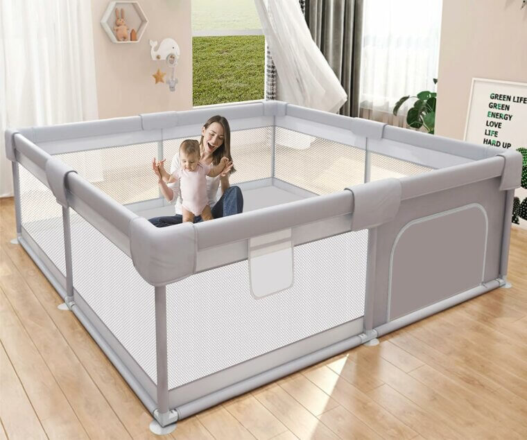 Secure Your Little One with Baby Playpen - Safe & Fun! Enjoy 13% Off!