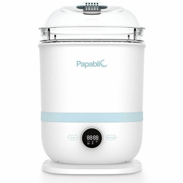 Effortless Parenting with Papablic Bottle Sterilizer - Extra-Large Capacity 