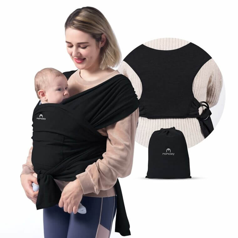 Experience Comfort with Momcozy Baby Carrier - Lightweight & Adjustable 