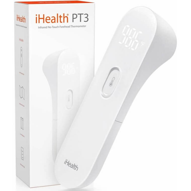 iHealth Forehead Thermometer - Quick, Hygienic, and Portable for Families - Enjoy 42% Off!