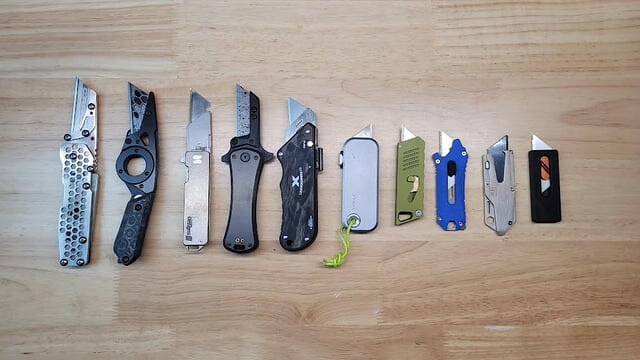 Utility Knives and Scrapers