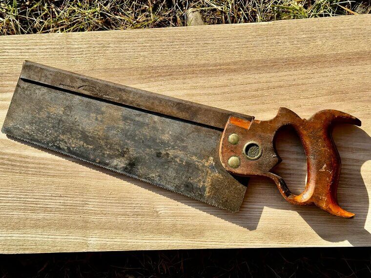 Vintage Woodworking Backsaws