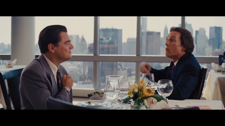 The Wolf of Wall Street Chest Beat