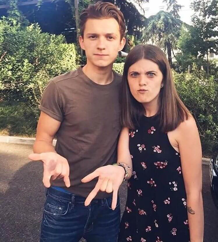 Preso em uma teia de aranha com Tom Holland