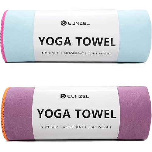 Ultra-Absorbent Yoga Towel that Keeps You Steady. 