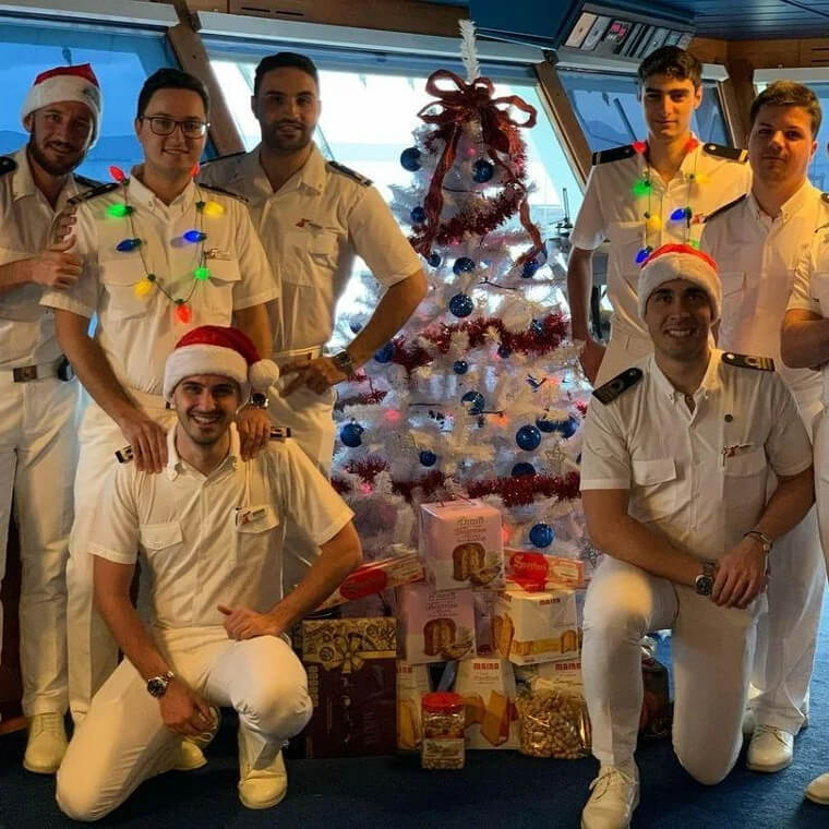 Crew Members Get to Party for Cheap