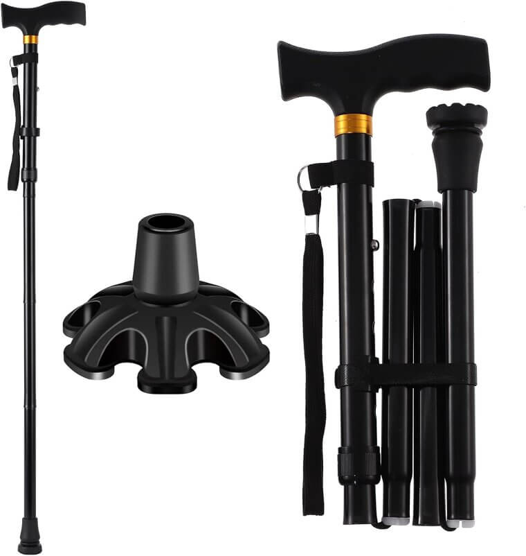 LIXIANG Walking Cane - Lightweight, Adjustable, Portable Mobility Aid - 20% Off!