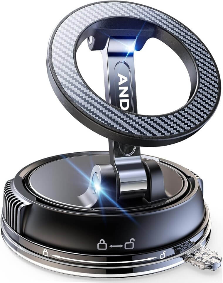 ANDERY Car Mount - Secure, Cool & Easy Setup - Now 29% Off!