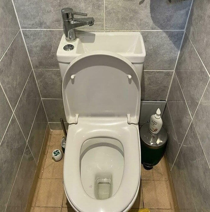 Reusing Sink Water for Toilet Flushing