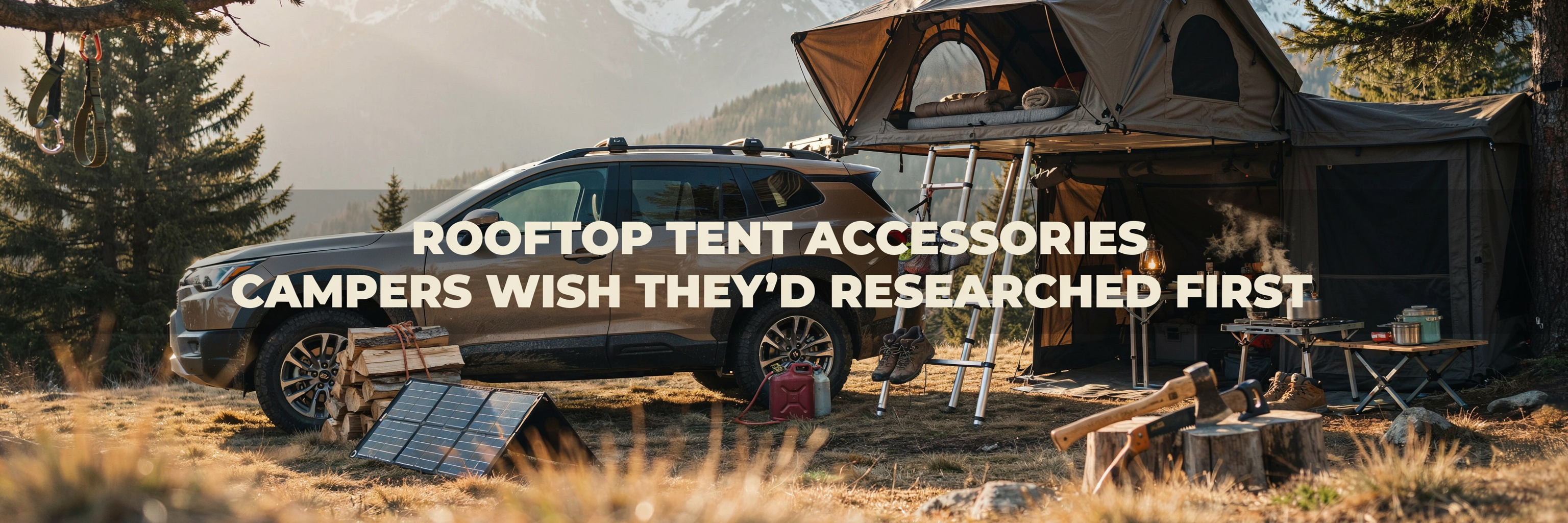Rooftop Tent Accessories Campers Wish They'd Researched First