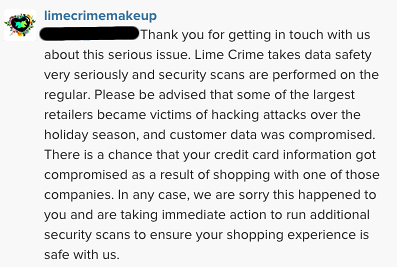 Lime Crime Facilitates Crime