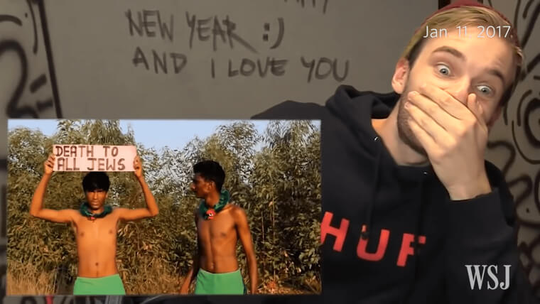 Pewdiepie "Death To All Jews" Scandal