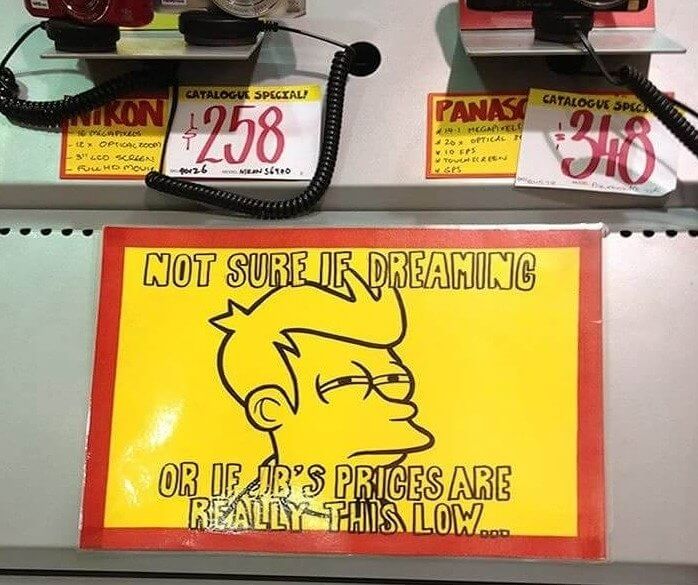 Prices so Low, They're Out of a (Simpsons) Dream