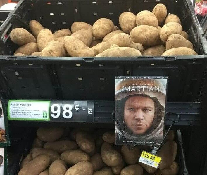 If Matt Damon Lived off Potatoes, so Can We