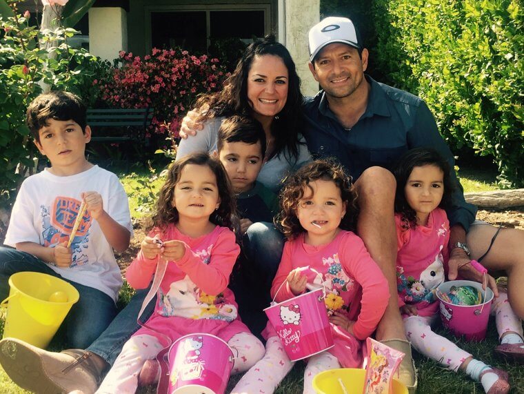 Angie And Gino Have Their Hands Full These Days