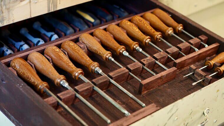 Wooden-Handled Screwdrivers