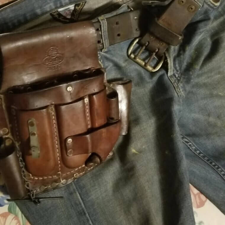 A Leather Tool Pouch