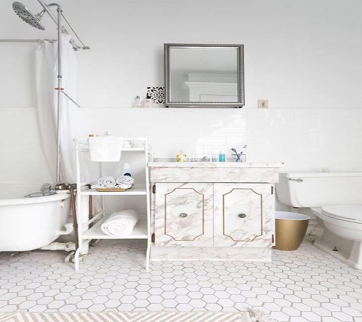Opt for Open Shelves for Awkward Spaces