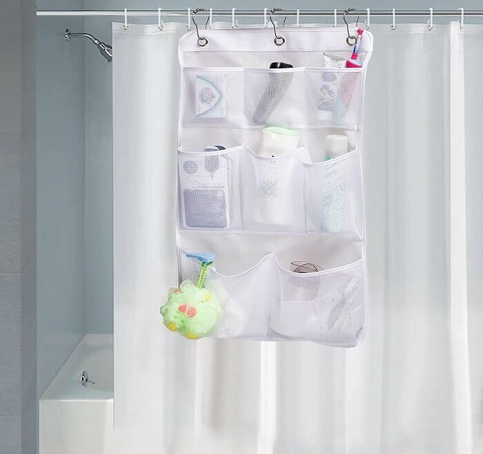 Utilize Your Shower Rod