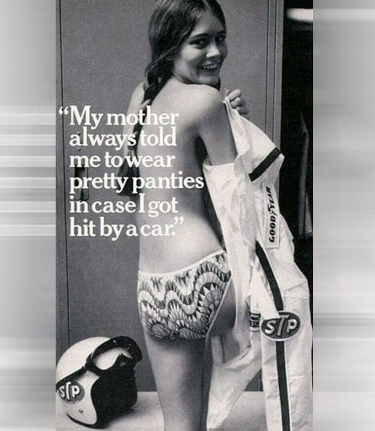 Vintage Ad Reminds Women They Should Always Wear Pretty Underwear in Case They Get Hit by a Car