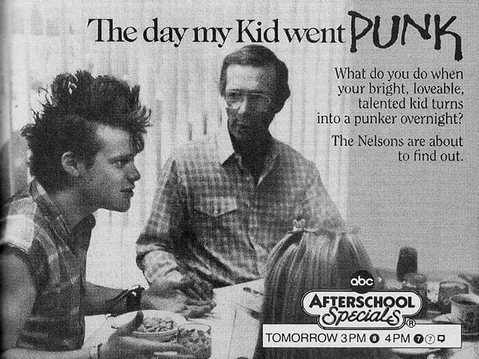 ABC Special Titled "the Day My Kid Went Punk" - And No, It Wasn't Satire